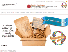 Tablet Screenshot of bigbottommarket.com
